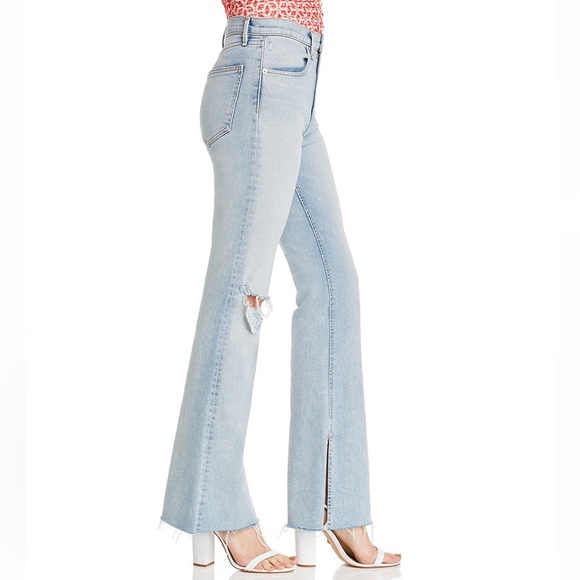Rag & bone Nina high rise flare boot leg jeans 24 - Picture 5 of 9